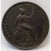 GREAT BRITAIN UK 1853 /2 . ONE 1 PENNY . VARIETY . OVERDATE